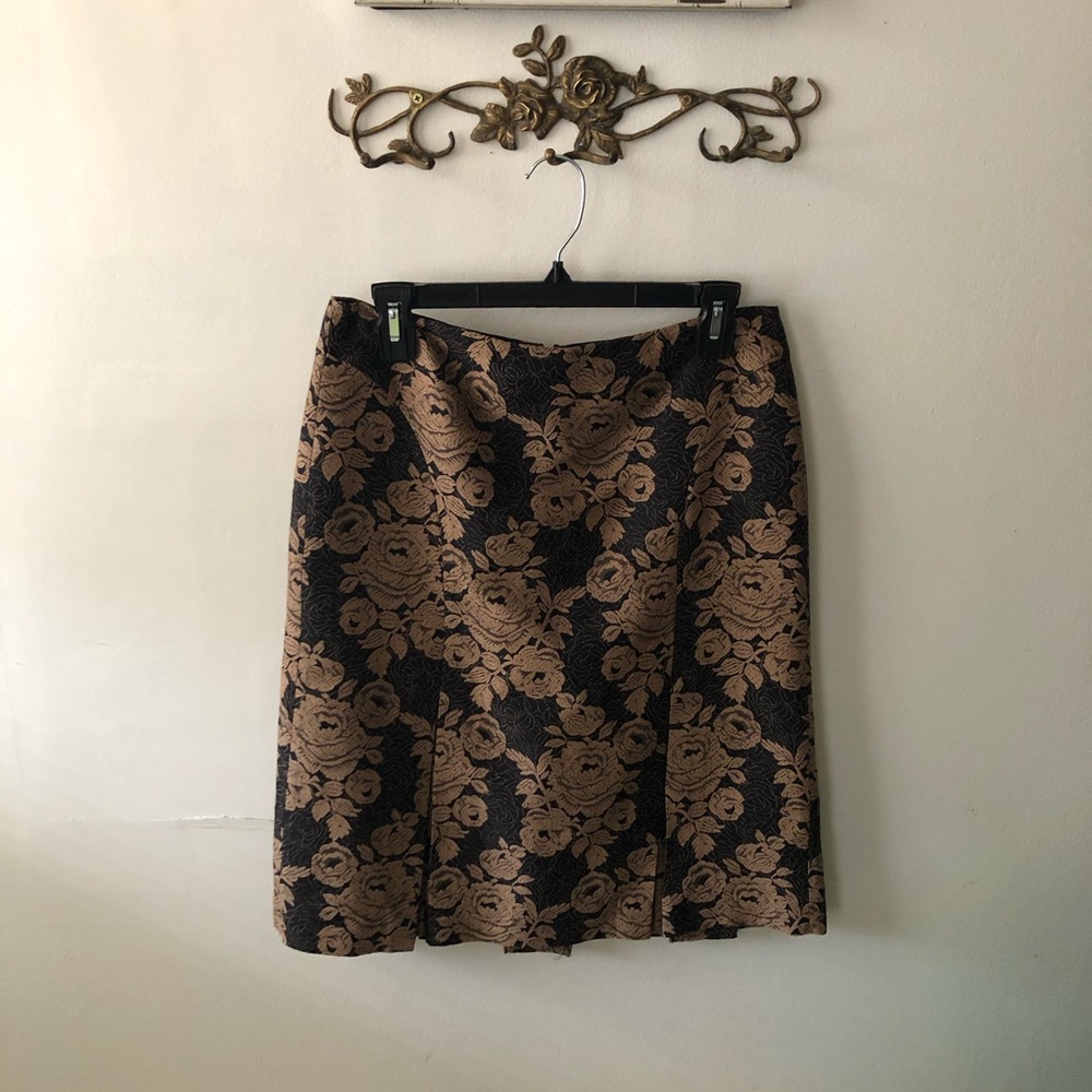 Ann Taylor Box Pleated Skirt